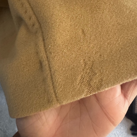 Halston Wool Cashmere Blend Camel Coat | Size 10 - Picture 8 of 9